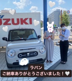 ラパンLCご納車！